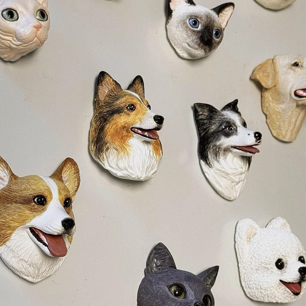 Custom Pet Head Sculpture