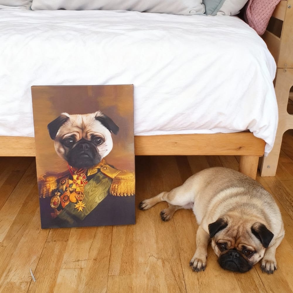 The Colonel - Custom Renaissance Pet Portrait