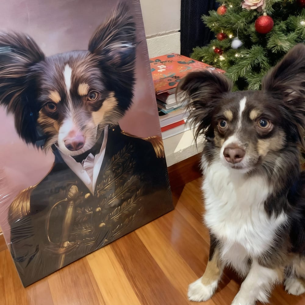 The General - Custom Renaissance Pet Portrait