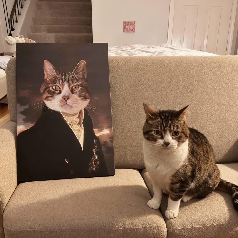 The Count - Custom Renaissance Pet Portrait