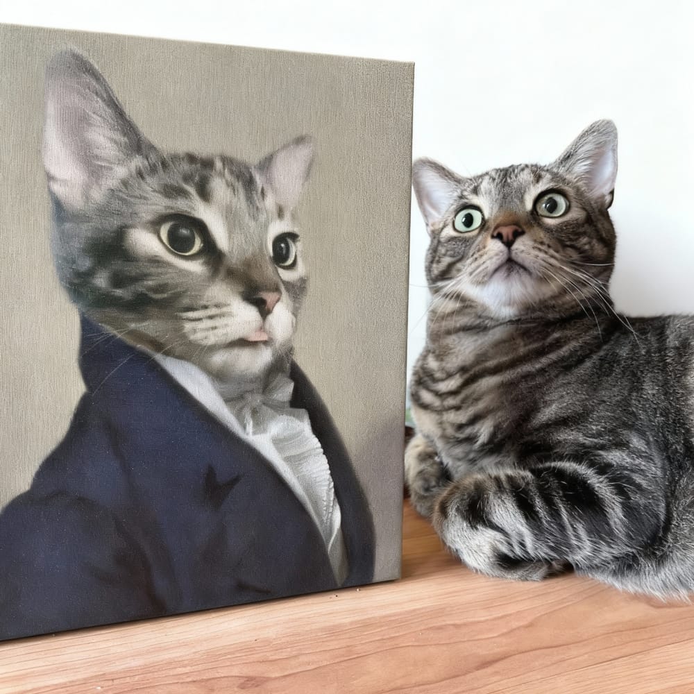 The Ambassador - Custom Renaissance Pet Portrait