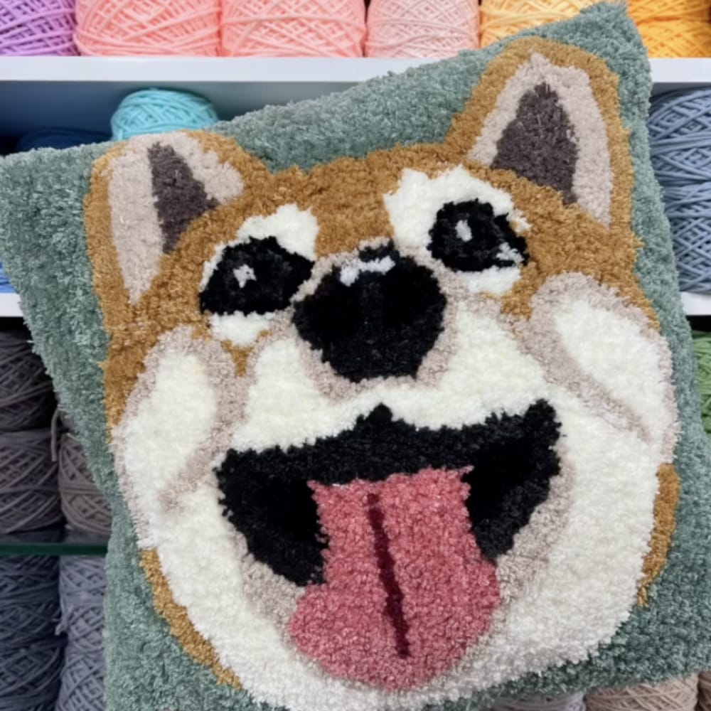 Custom Tufted Pet Pillow