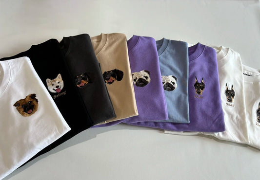 Can You Really Have Your Pet’s Portrait Embroidered on Clothing?
