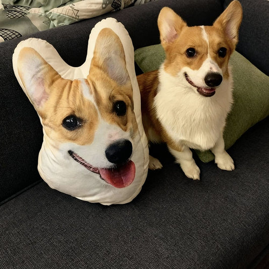 Custom Dog Shaped Pillow
