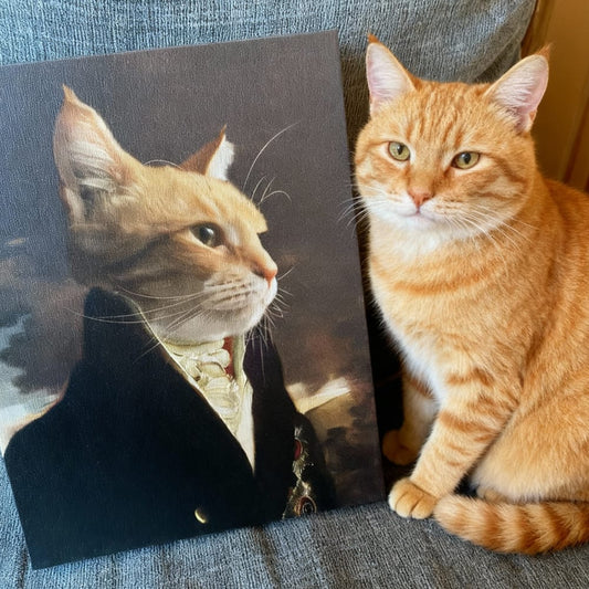 The Count - Custom Renaissance Pet Portrait