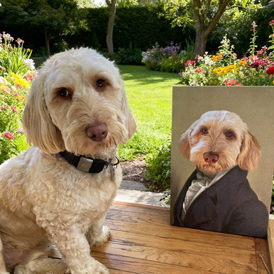The Ambassador - Custom Renaissance Pet Portrait