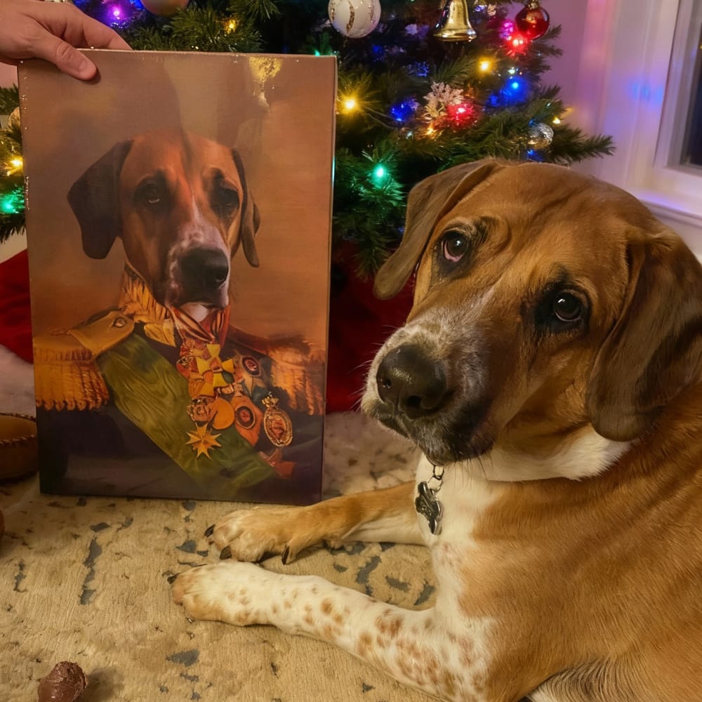 The Colonel - Custom Renaissance Pet Portrait