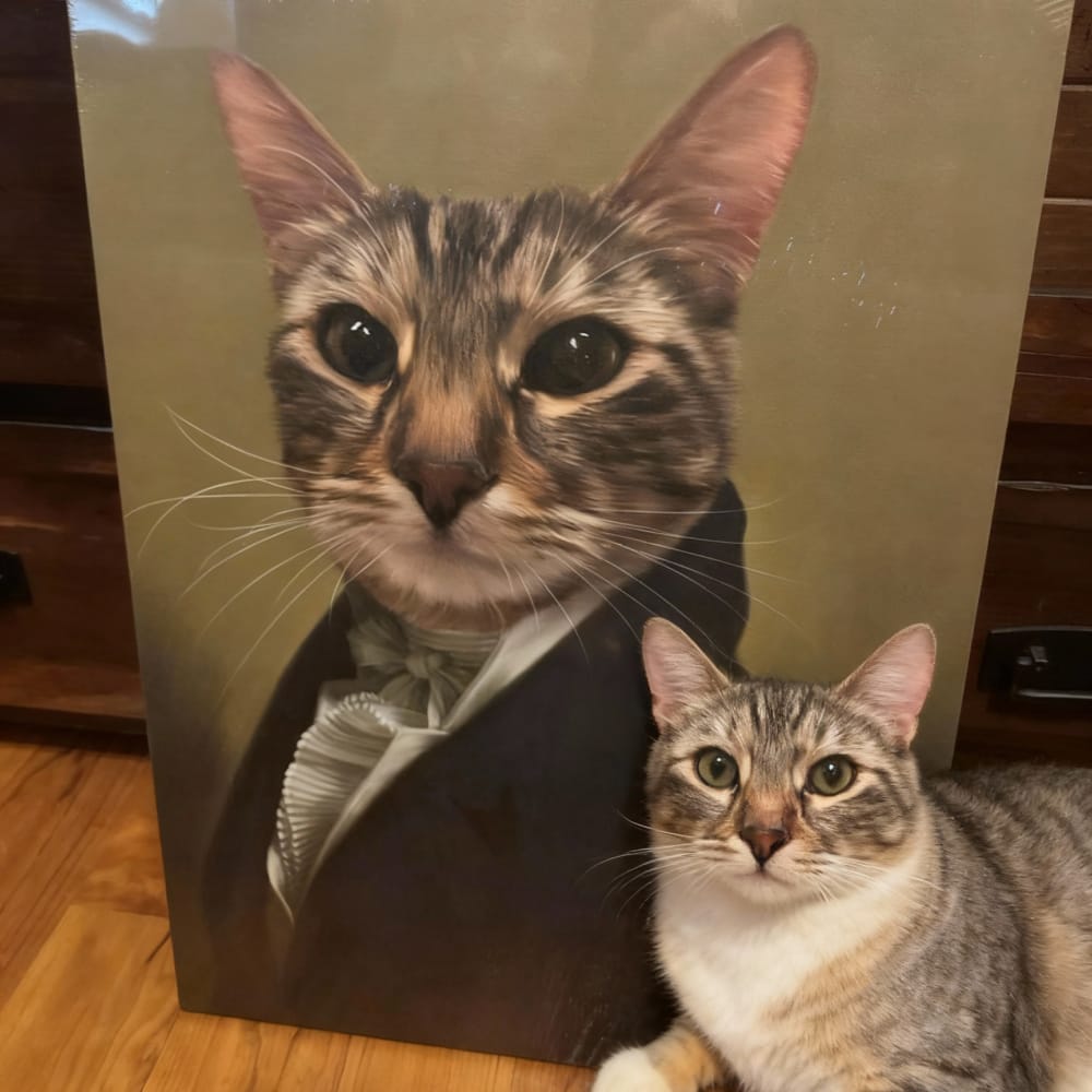 The Ambassador - Custom Renaissance Pet Portrait