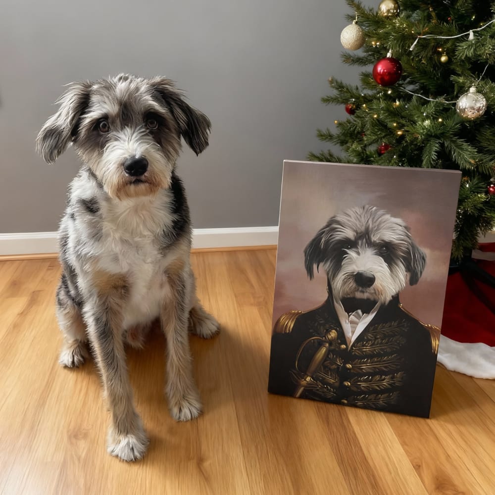 The General - Custom Renaissance Pet Portrait