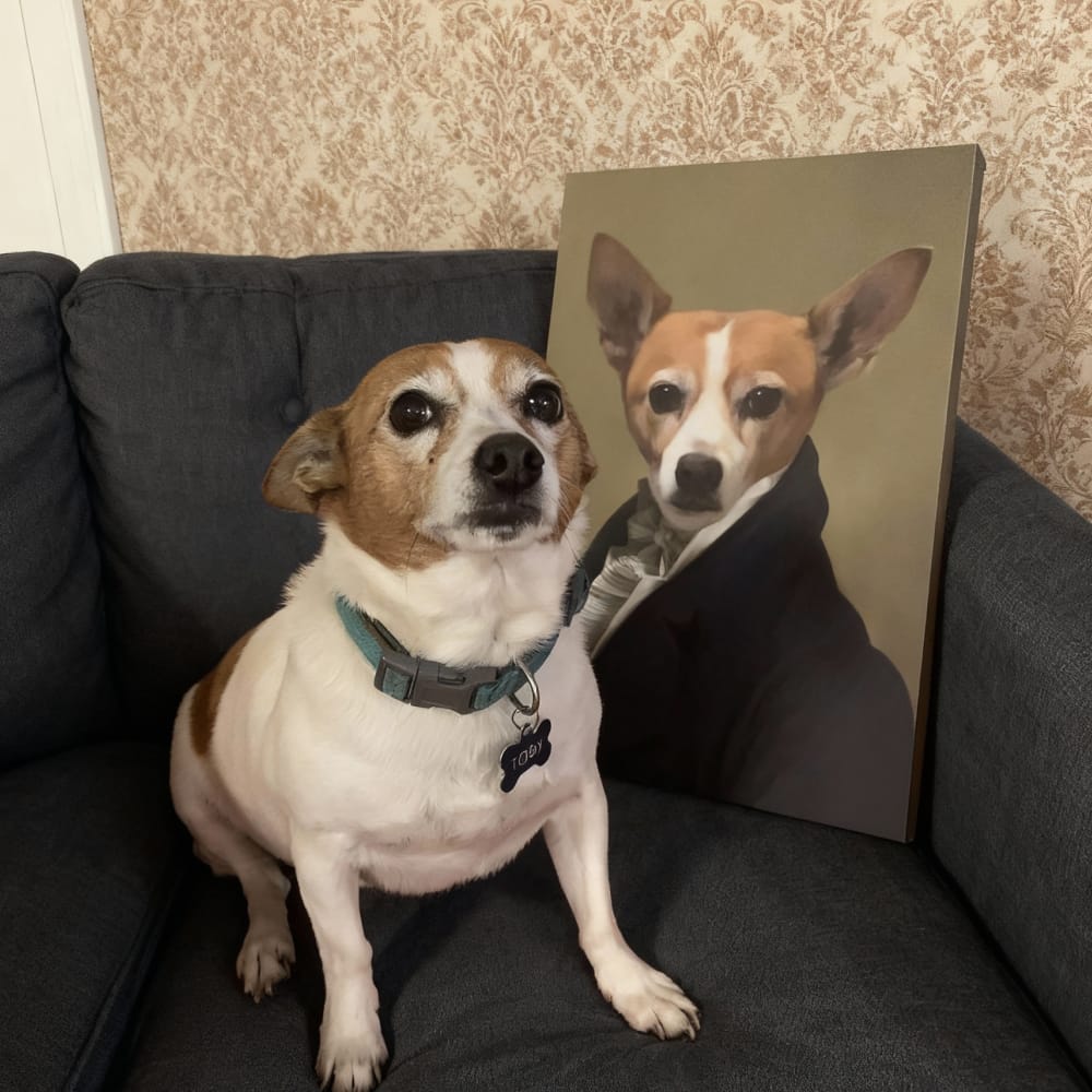 The Ambassador - Custom Renaissance Pet Portrait