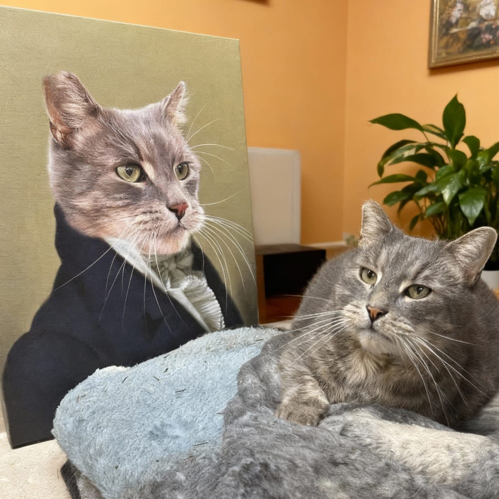 The Ambassador - Custom Renaissance Pet Portrait