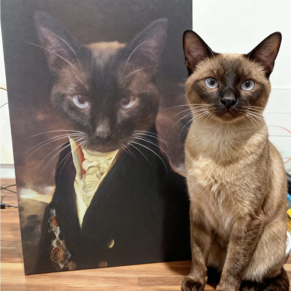 The Count - Custom Renaissance Pet Portrait