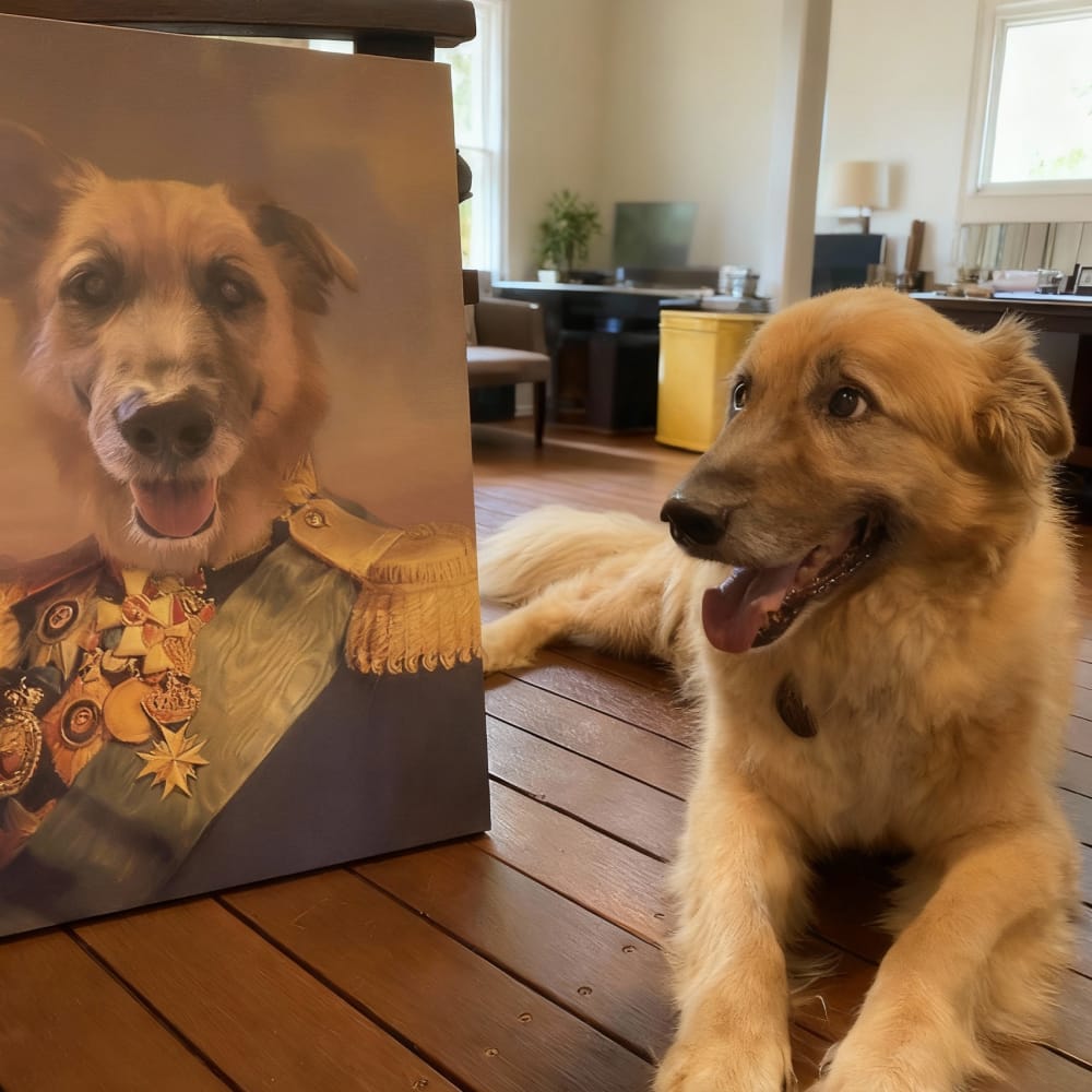 The Colonel - Custom Renaissance Pet Portrait