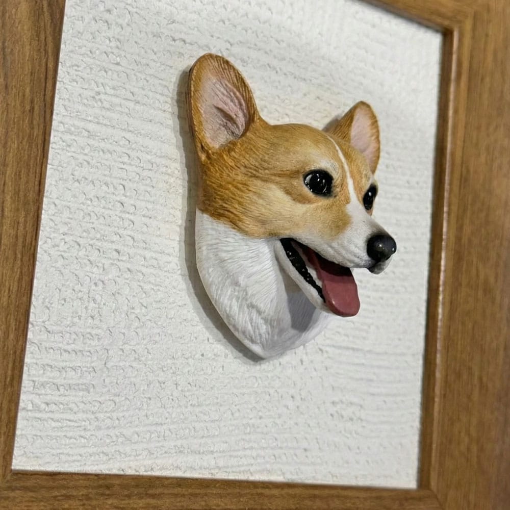 Custom Pet Head Sculpture