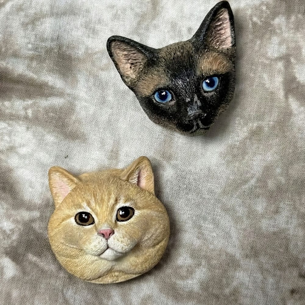 Custom Pet Head Sculpture