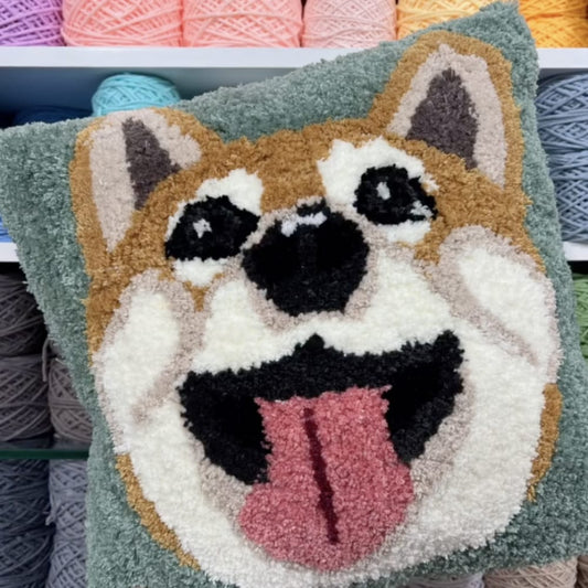 Custom Tufted Pet Pillow