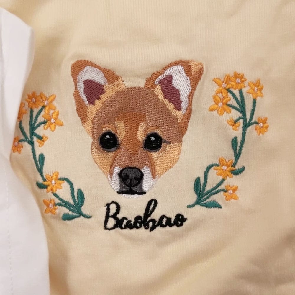 Pet Memorial Embroidered Crewneck