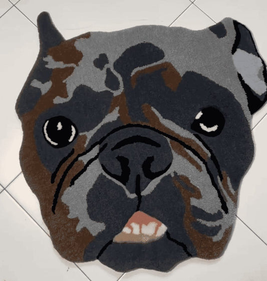 Custom Round Tufted Pet Rug